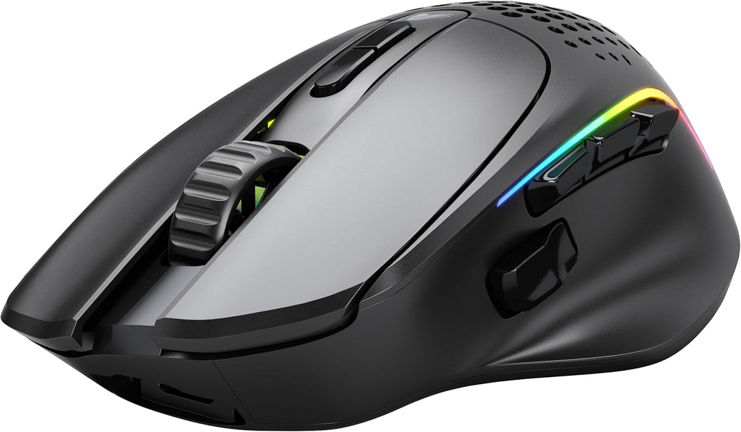 Glorious Gaming Model I 2 Wireless Gaming Mouse – Hybrid 2.4Ghz & Bluetooth, 75 g superleicht, 9 Tas