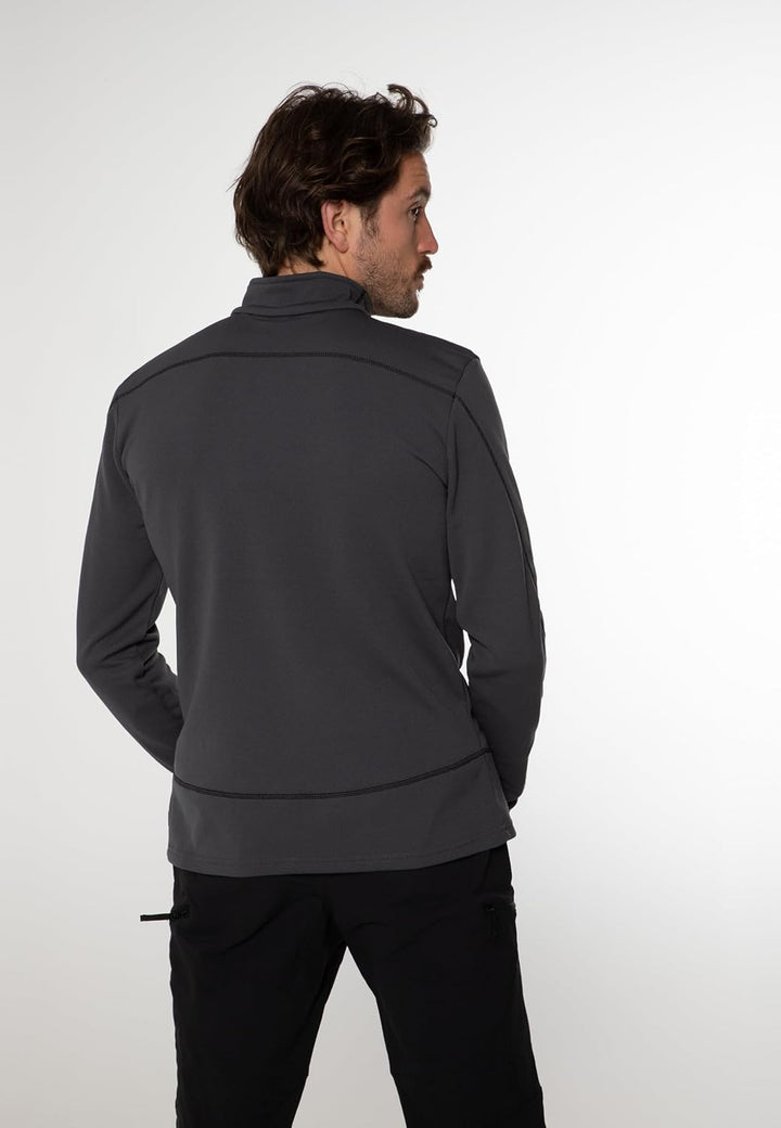 Protest Herren Humans Fleece XS Asphalt, XS Asphalt