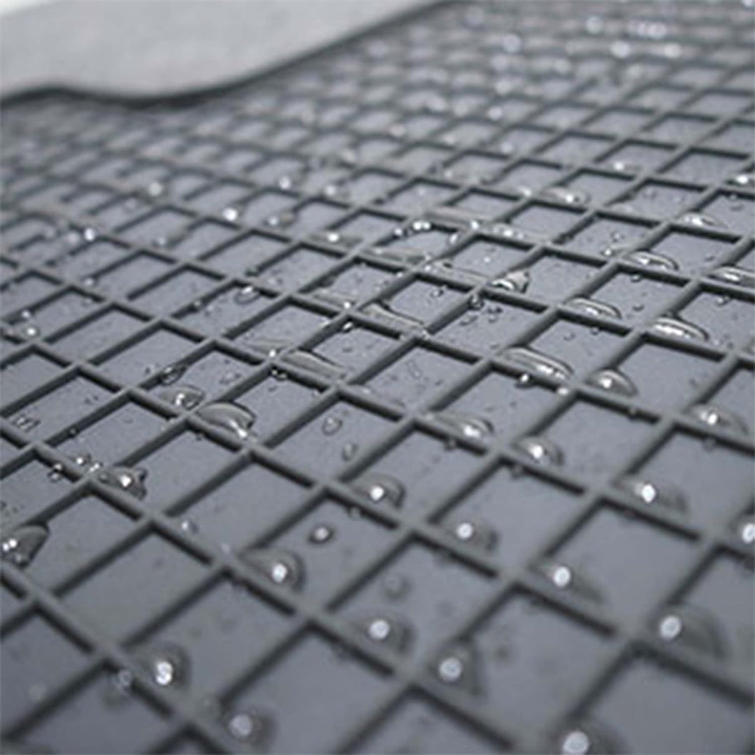 PETEX Gummimatten passend für S80 / S60 / V70 ab 02/2000-09/2007 Fussmatten schwarz 4-teilig
