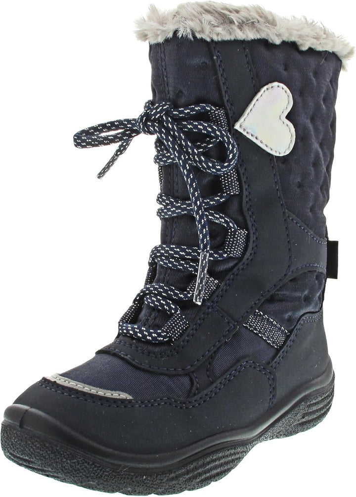 Superfit Mädchen Crystal Warm Gefütterte Gore-tex Schneestiefel 25 EU Blau 8000, 25 EU Blau 8000