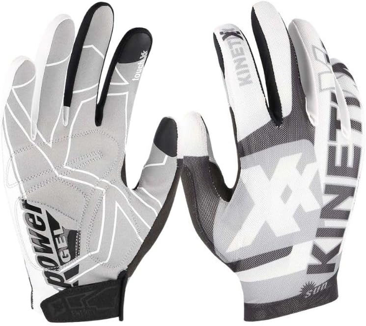 KinetiXx Langfinger Sommer-MTB Handschuh Luigi Schwarz 9, Schwarz 9
