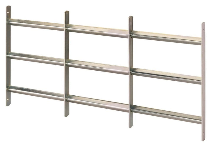 Alberts 553692 Fenstergitter Venlo | ausziehbar | galvanisch blau verzinkt | 450 x 500-650 mm 450 x