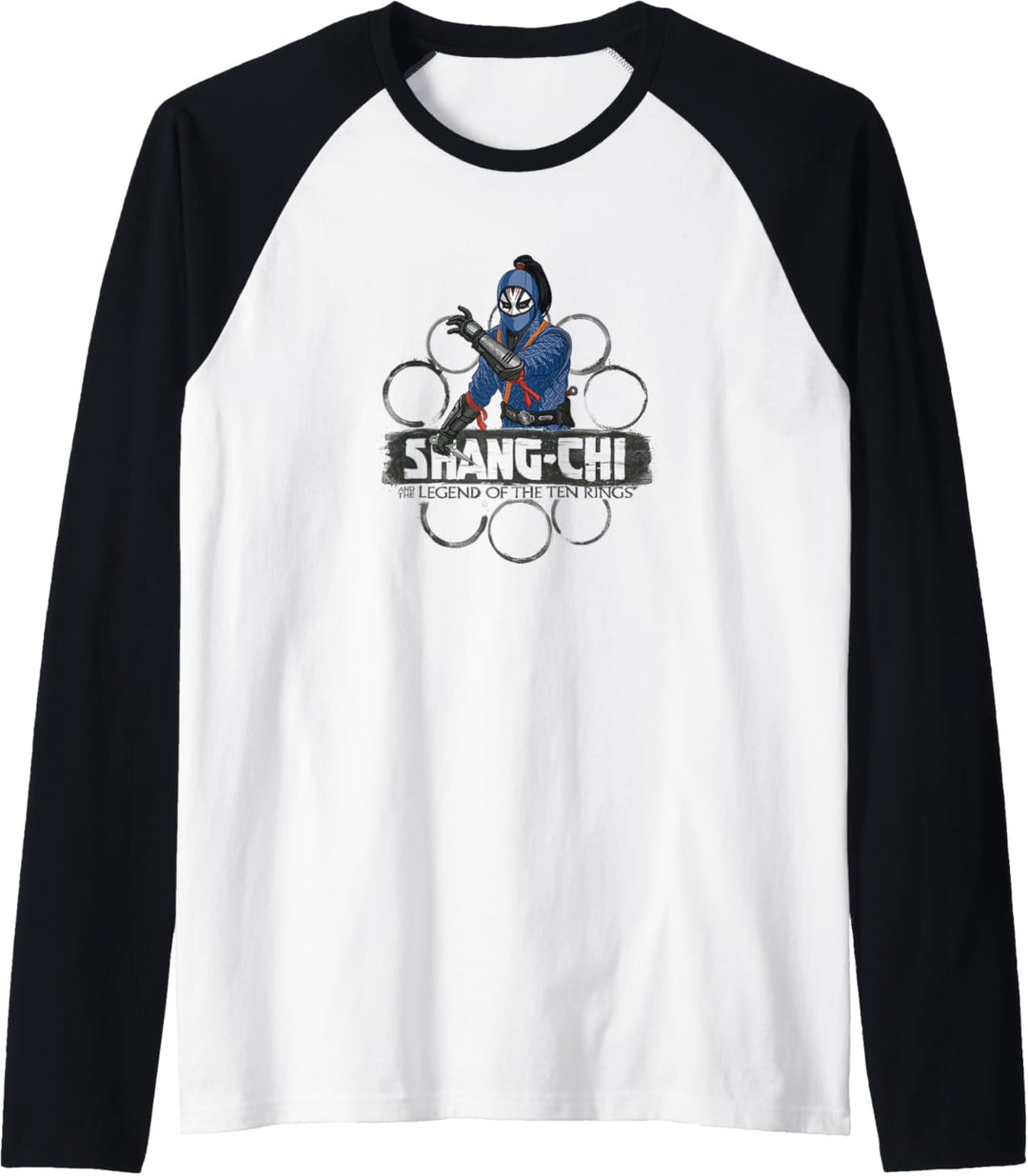 Marvel Shang-Chi Rings Logo Raglan