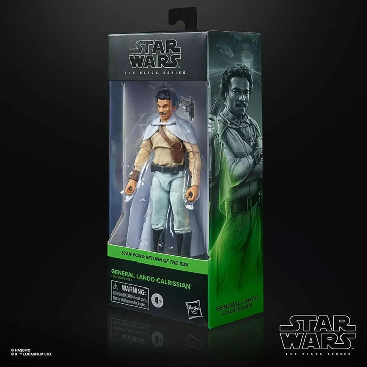 Star Wars The Black Series General Lando Calrissian 15 cm grosse Figur: Die Rückkehr der Jedi-Ritter