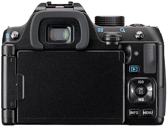 PENTAX KF APS-C digitales SLR-Kameragehäuse, staubdicht, wetterfest, Vario-LCD-Display, schwarz, 24m