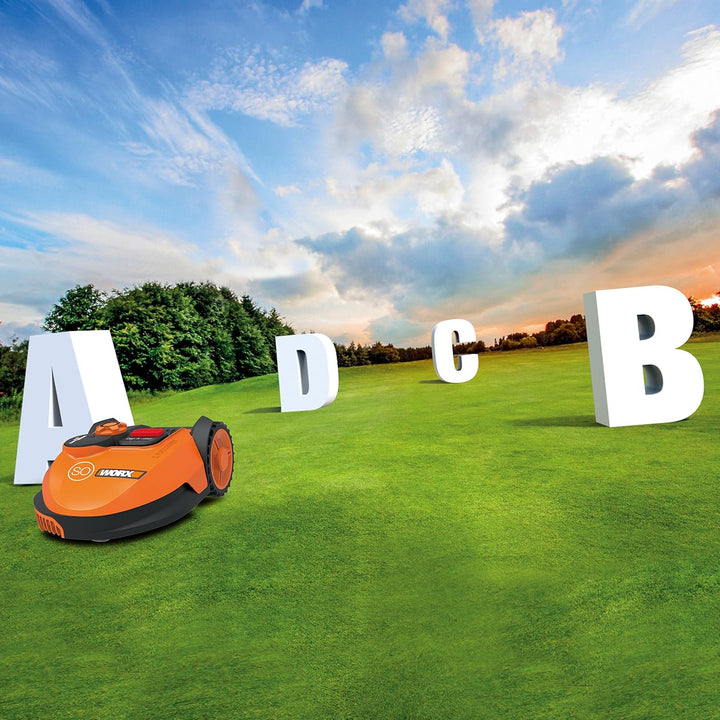 WORX Landroid SO500i Mähroboter – Automatischer Rasenmäher für bis zu 500 qm mit WLAN-Verknüpfung (A