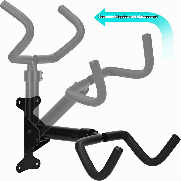 Fahrrad Wandhalterung Klappbar Metall Fahrradhalter Wand Einstellbar, Fahrradaufbewahrung für Garage