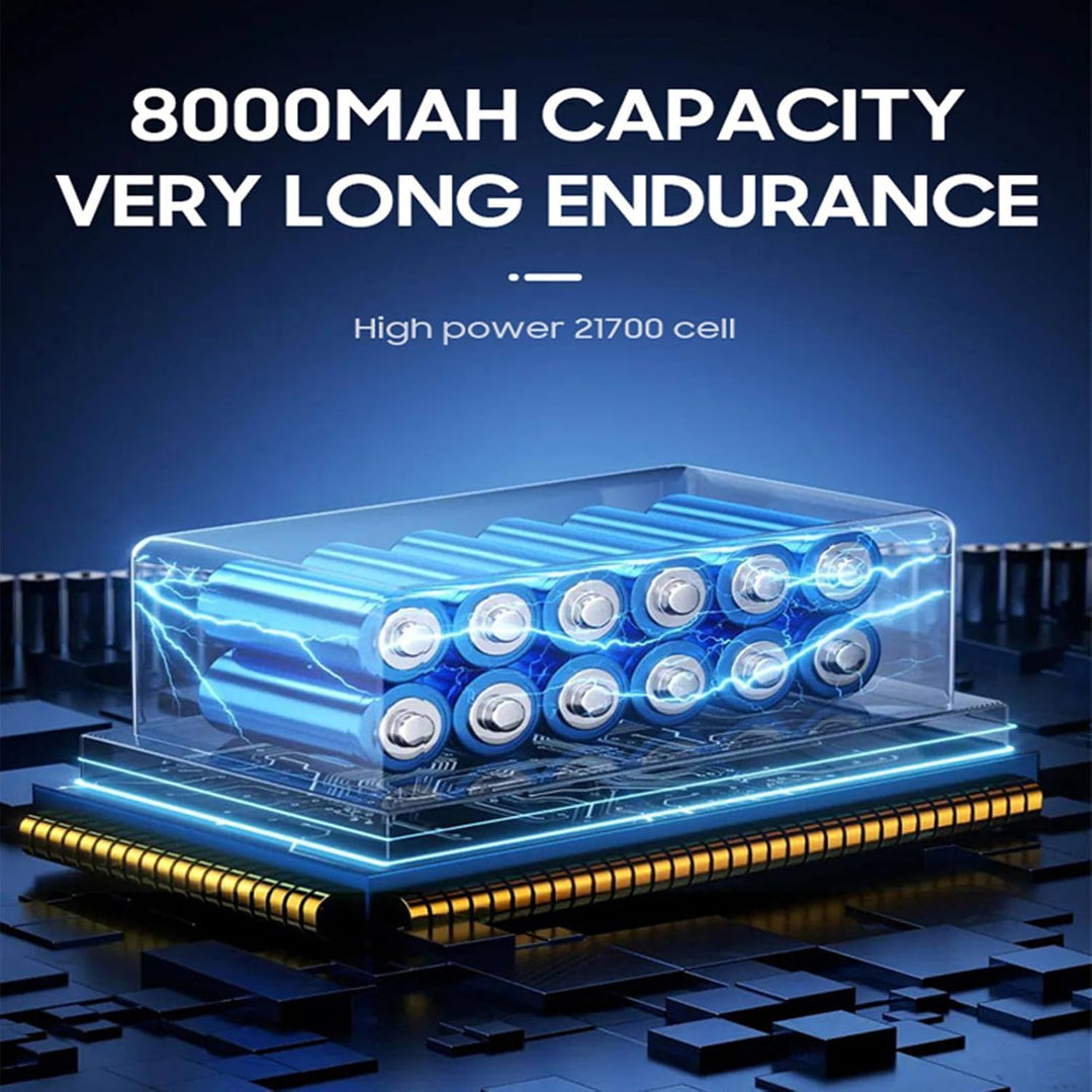 2024 Thunder Jet Dry, Batterie 8000 MAh Autotrockner, 180000 U/min Autotrockner Luftgebläse, 11 Blat