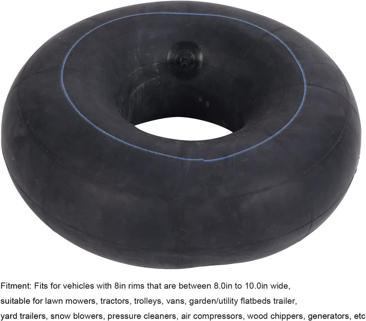 Schlauchreifen, 20x8.00‑8 Reifenschläuche mit Geradem TR13 Ventilschaft Gummi+Kupfer Schläuche Für R