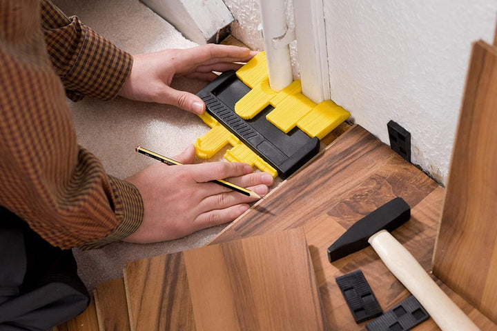 MK Laminatverlegeset Parkettverlegeset 63 tlg Laminat Parkett Bodenbelag Zubehör