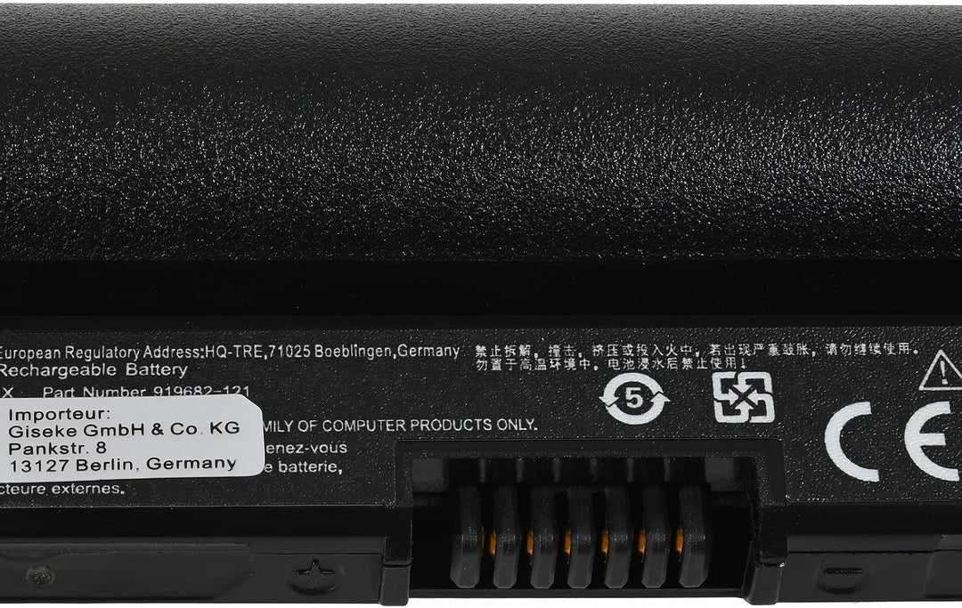 akku-net Standardakku für Laptop HP 250 G6-1WY84EAR, 14,8V, Li-Ion