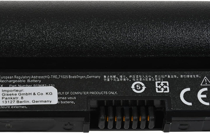 akku-net Standardakku für Laptop HP 250 G6-1WY84EAR, 14,8V, Li-Ion