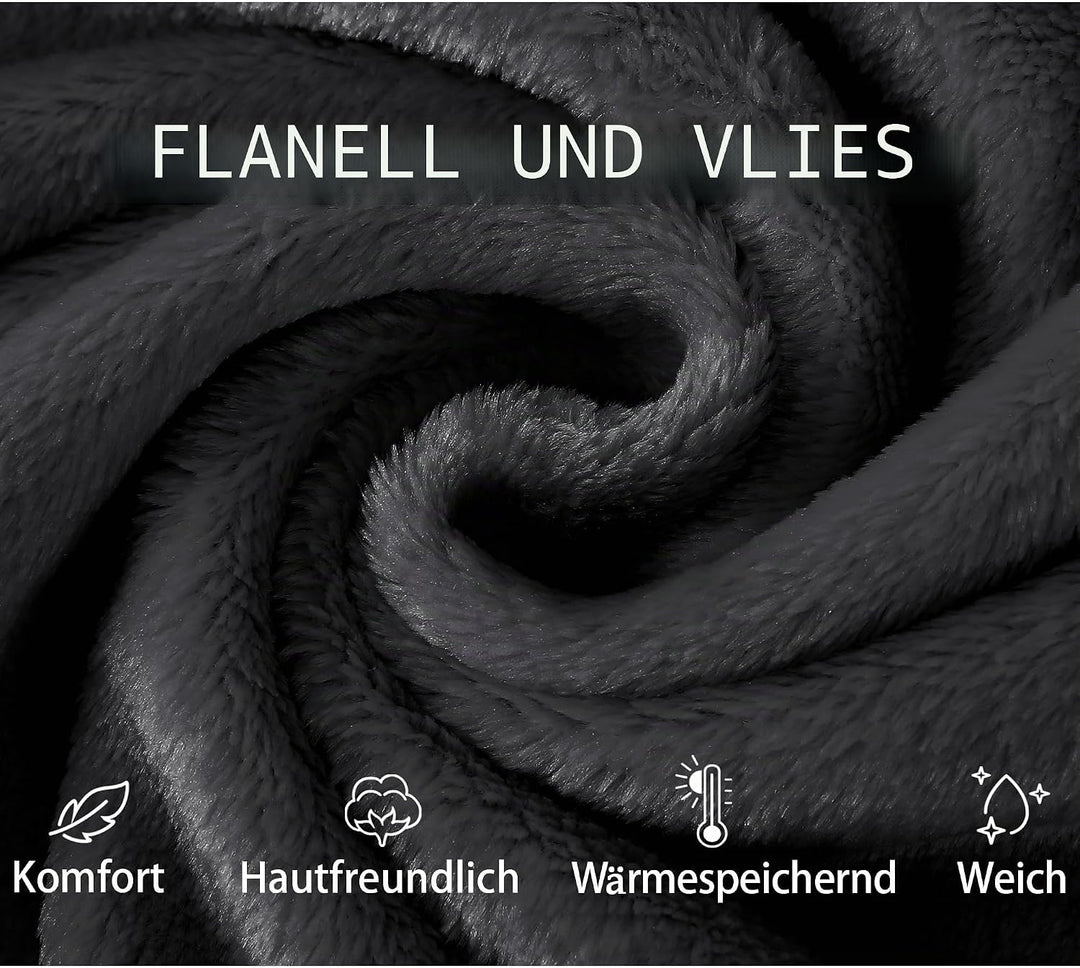 Mnemo Bademantel Damen Lang mit Kapuze Bademantel Damen Frottee Bademantel Damen Flauschig Grau M, G