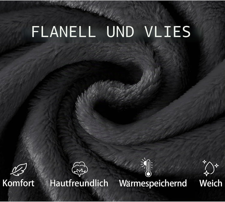 Mnemo Bademantel Damen Lang mit Kapuze Bademantel Damen Frottee Bademantel Damen Flauschig Grau M, G