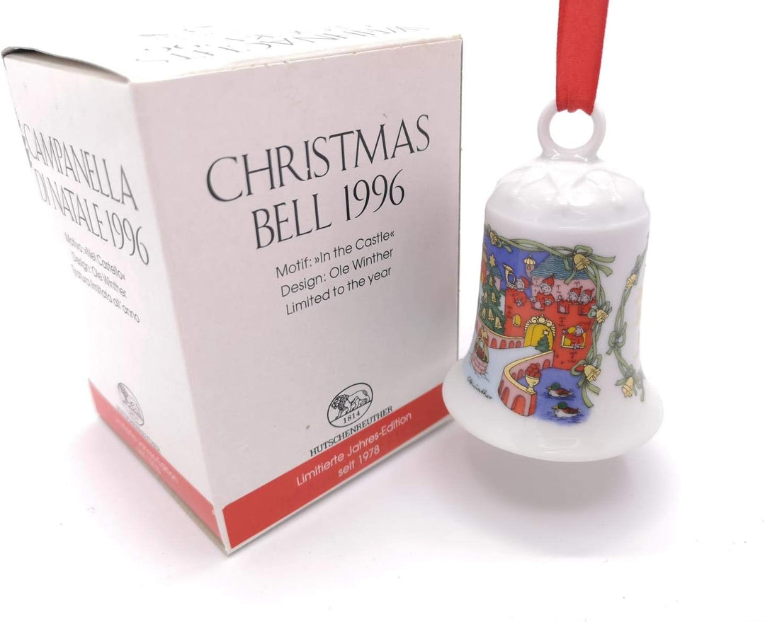 Porzellanglocke Weihnachtsglocke 1996 - Hutschenreuther - in OVP