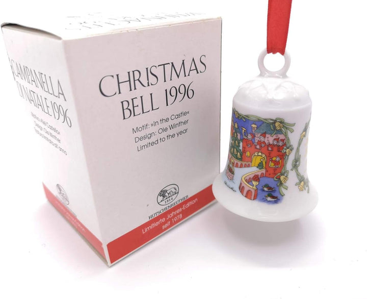 Porzellanglocke Weihnachtsglocke 1996 - Hutschenreuther - in OVP