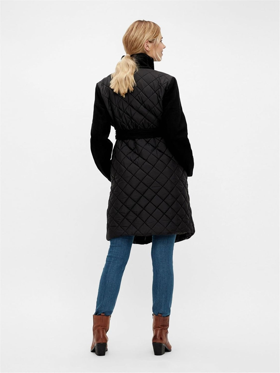 MAMALICIOUS Damen Übergangsjacke Giggi Tikka schwarz M