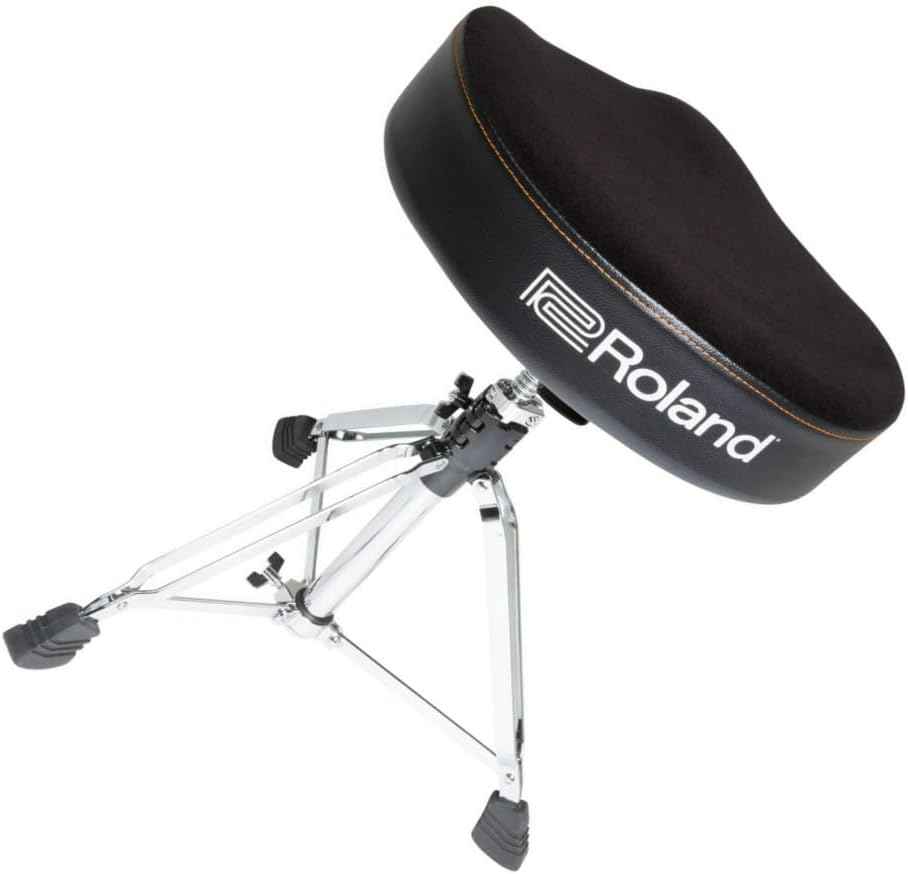 Roland Drum-Hocker-Sattel mit Velour-Sitz – RDT-S, Velour-Sitz