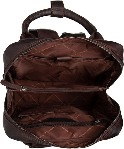 The Chesterfield Brand Wax Pull Up Georgia Rucksack Leder 36 cm Laptopfach