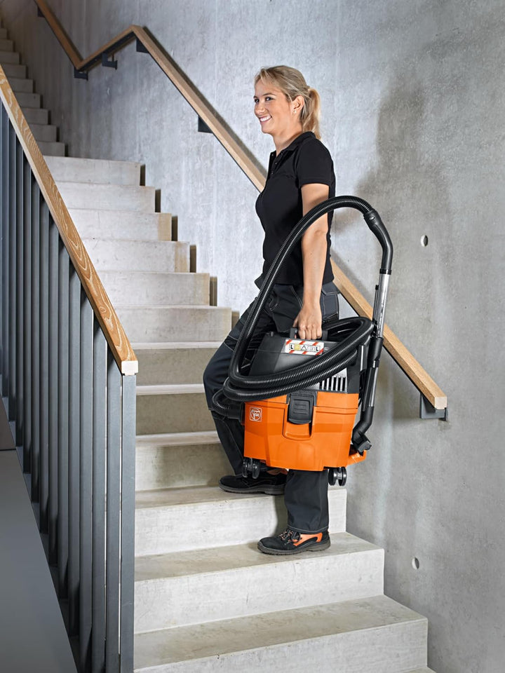 FEIN Nass- / Trockensauger DUSTEX 35L (Industriestaubsauger 1380W, Behälter 32l, extra Steckdose) 92