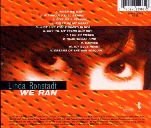 We Ran, Audio-CD