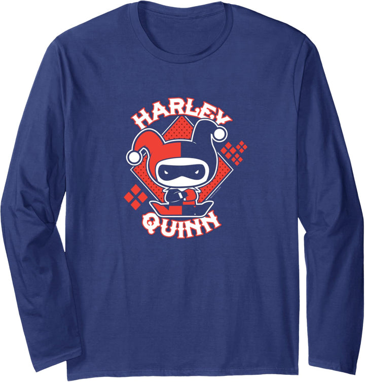 Harley Quinn Chibi Langarmshirt