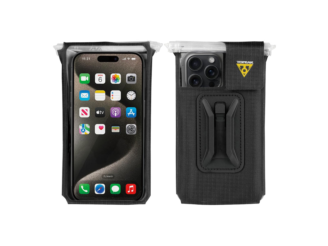 Topeak Unisex – Erwachsene Phone DryBag L Smartphone-Schutzhülle, Schwarz, 17,3 x 9,4 x 1,3 cm