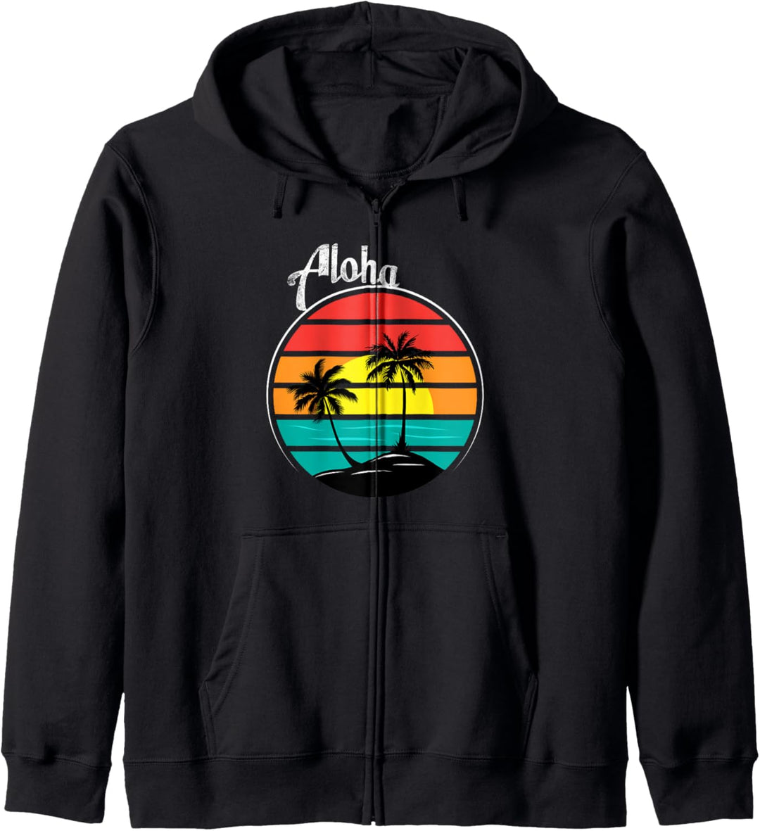 Hawaii Aloha Palme Hawaii Party Kapuzenjacke