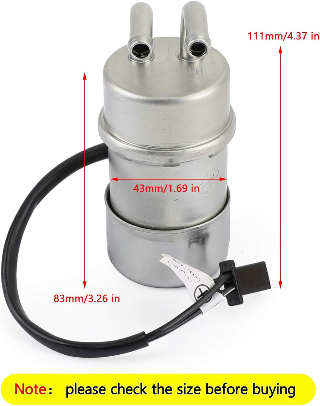 Bruce & Shark Kraftstoffpumpe passend für Suzuki 15100-38A00 INTRUDER 700 1400 VS1400 VS 700 85-09