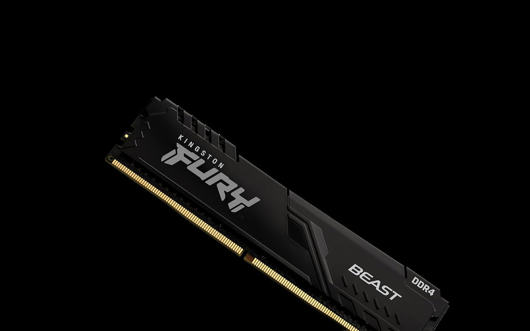 Kingston FURY Beast 128GB (4x32GB) 3200MHz DDR4 CL16 Desktop Speicher Kit mit 4 KF432C16BBK4/128 128