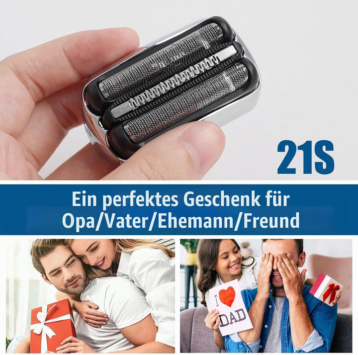Series 3 Scherkopf 21S Ersatzrasierkopf Kompatibel mit Series 3 Männer Rasierer Scherkopf Rasierkopf