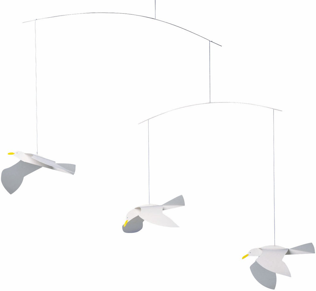 Flensted Mobiles Schwebende Möwen