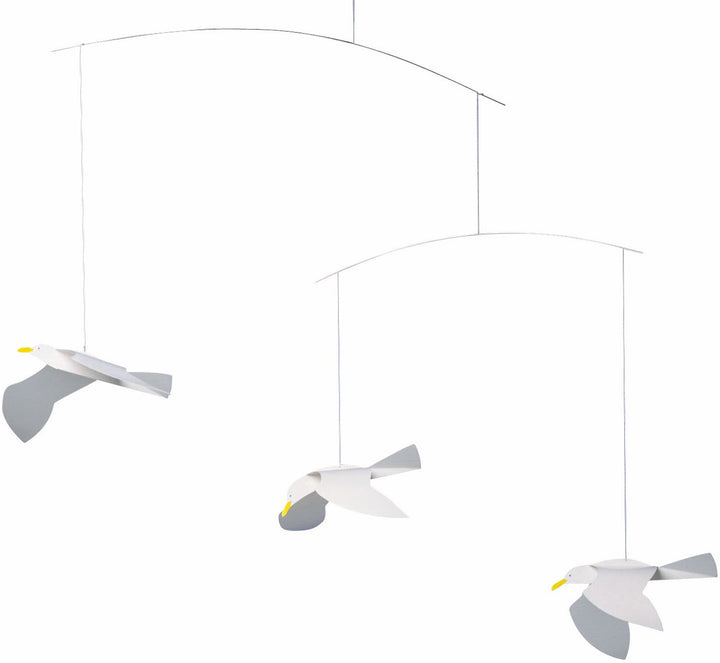 Flensted Mobiles Schwebende Möwen