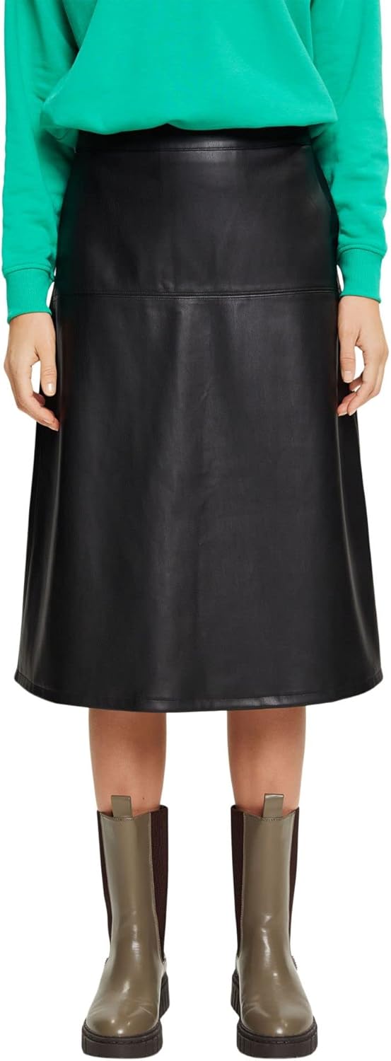 ESPRIT Damen Rock 34 Schwarz, 34 Schwarz