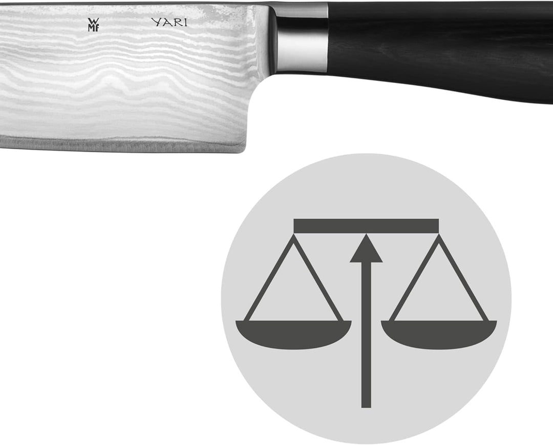 WMF Messerset 3-teilig YARI 3 Messer Küchenmesser geschmiedet japanischer Klingenstahl 67 Lagen Pakk