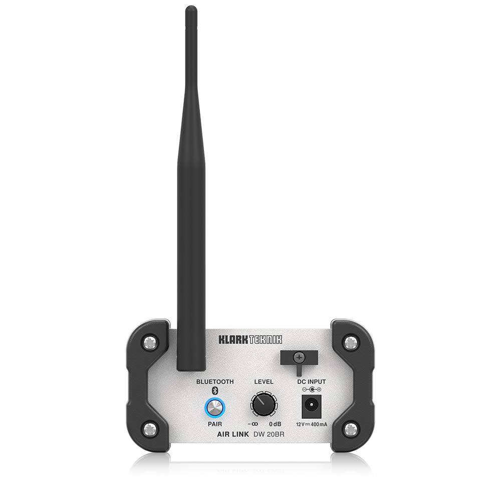 Klark Teknik AIR LINK DW 20BR Bluetooth Wireless Stereo Receiver für High-Performance Stereo Audio B