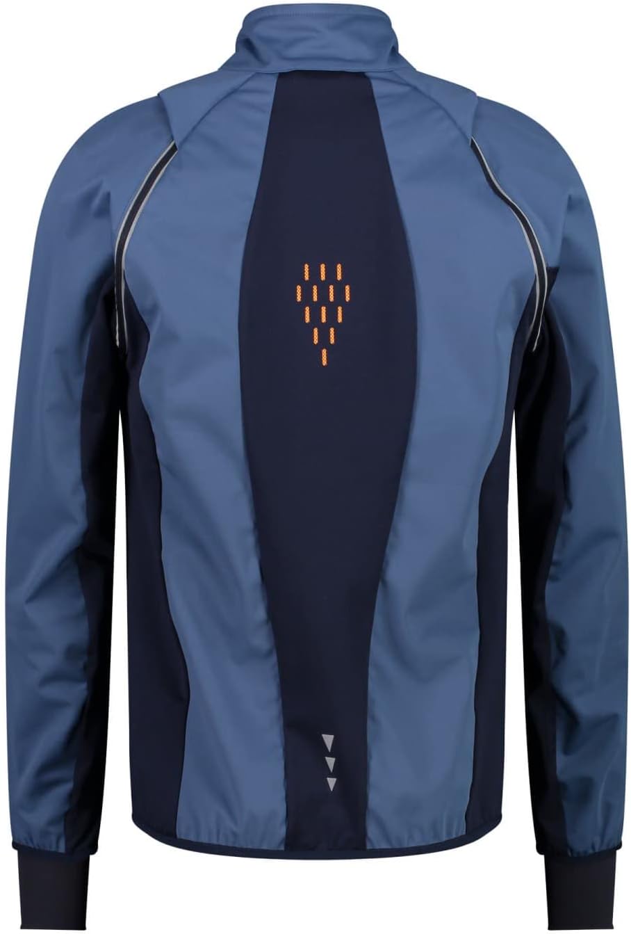 CMP Herren Leichte Herren-softshelljacke mit Abnehmbaren Ärmeln Leichte Softshelljacke 50 bluestone,