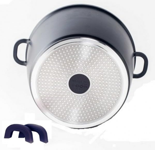 Kochtopf Topf Kasserolle Glasdeckel Aluguss Induktion Ø24cm CF-DP24