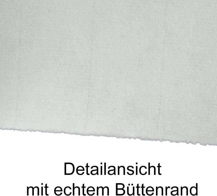 Büttenpapier DIN A4-150 Blatt Brief-Papier - ohne Wasserzeichen - Vintage-Papier handgemacht, 210 x