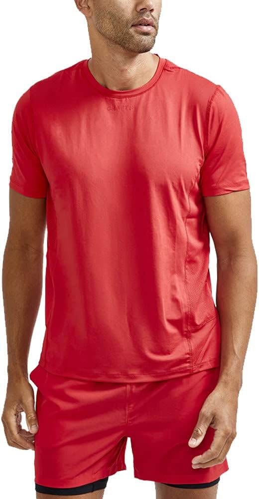 Craft Herren Training ADV Essence Ss Trikots S Hellrot, S Hellrot