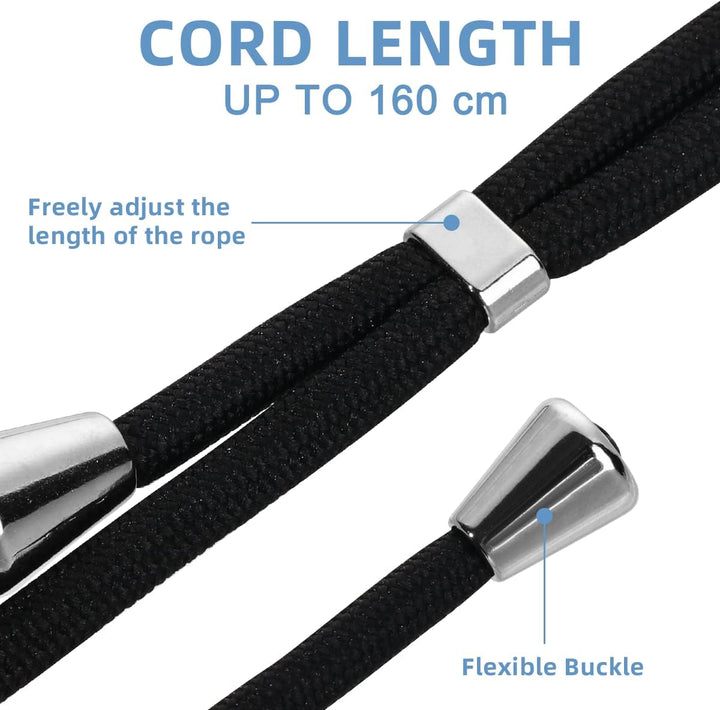 Yodege Magnetische Handyband für iPhone 16e 6,1" Hülle mit Band, Handyhülle Kompatibel mit MagSafe,