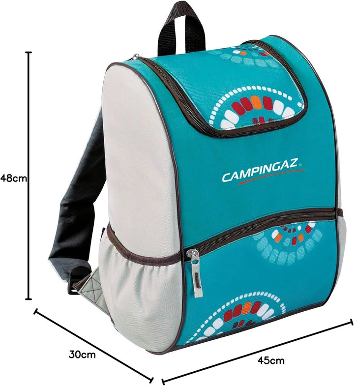 Campingaz Kühl Rucksack Ethnic MiniMaxi 9L, wasserdichter Rucksack mit Kühlfach, Isoliertasche, kühl