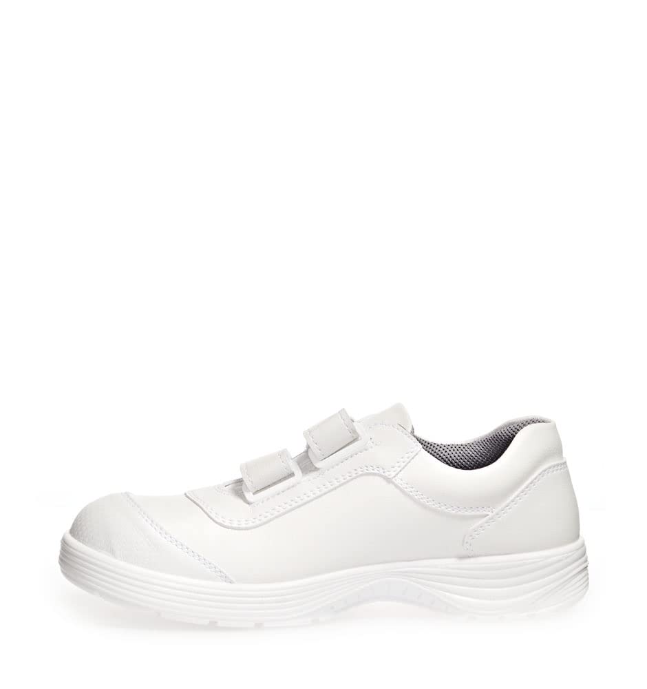 ABEBA 7131047 X-LIGHT ESD Niedriger Schuh, S2, SRC, Weiss, Grösse 40 40 EU, 40 EU