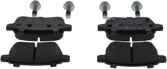 Bosch BP1762 Bremsbeläge - Hinterachse - ECE-R90 Zertifizierung - vier Bremsbeläge pro Set