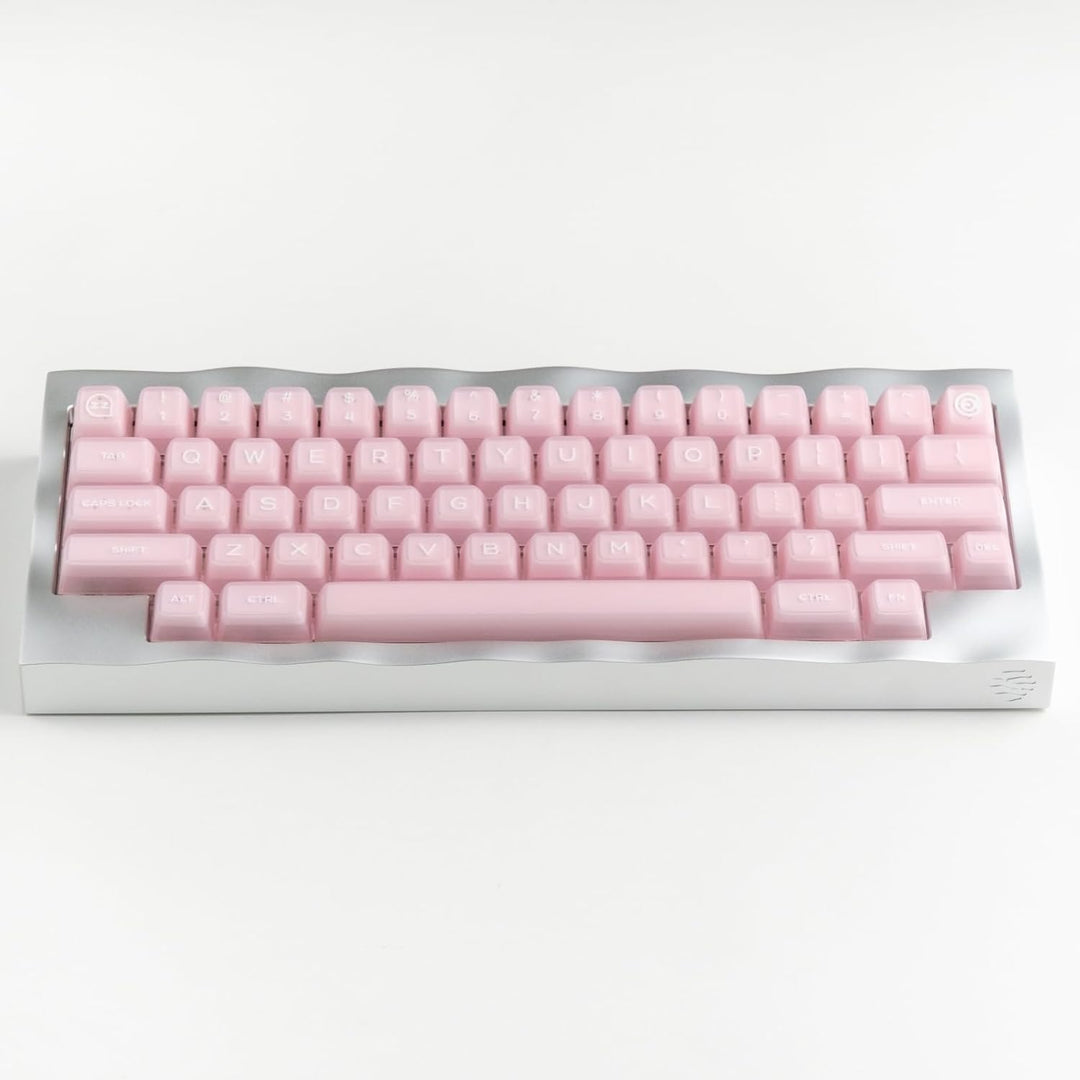 Tastenkappen-Set Pink Jade 160 Tasten RSA Profil PBT Tastenkappen Double Shot Translucent Custom Key