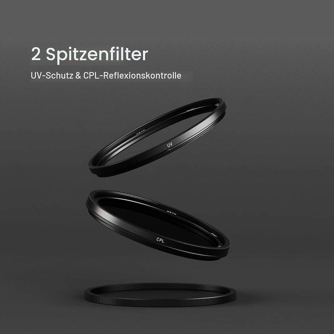 Urth 67 mm UV Filter + Polfilter (CPL) Filter Kit (Plus+), 67 mm