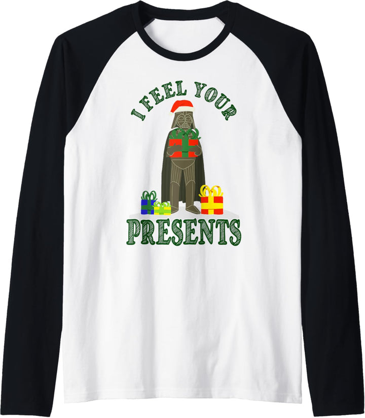 Star Wars Christmas Darth Vader I Feel Your Presents Raglan