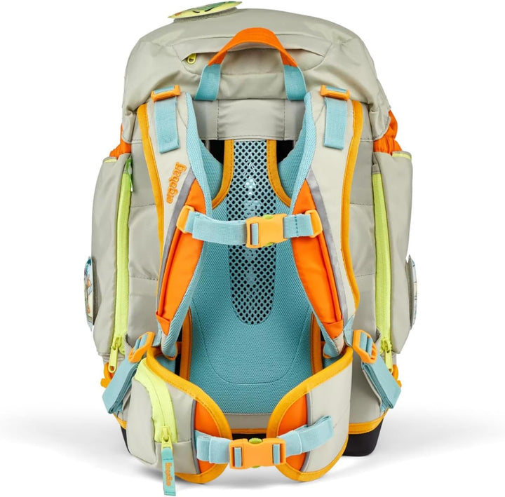 ergobag pack Set ergonomischer Schulrucksack, Schulranzen, Vorgänger-Kollektion, flexibel 6-teilig G
