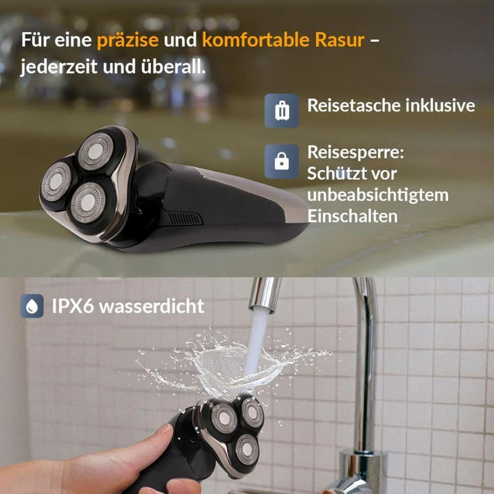 Ultimate Trim Pro STR‑1 I All‑in‑One Herrenrasierer mit 5 Aufsätzen (Bart, Konturen, Körper, Nase/Oh