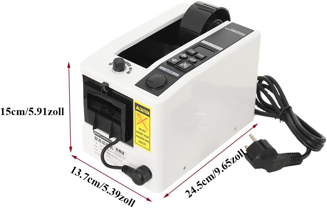Automatischer Klebebandspender Klebebandabroller, Elektrischer Klebebandschneidemaschine Klebebandsc